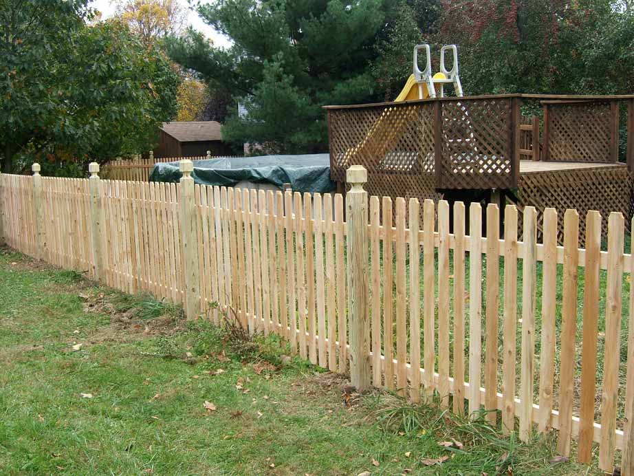 Milled Dog Ear Picket Fence in vernon nj