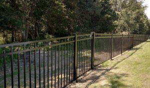 Vanguard Avant D-2 Black Aluminum Fence in Chester NY