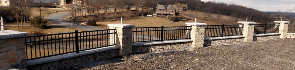 Vanguard Avant E-2 Black Aluminum Fence in Port Jervis NY