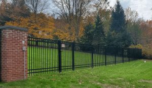 Vanguard Avant E-2 Black Aluminum Fence in Warwick NY