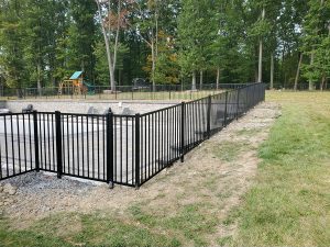 Vanguard Aluminum Pool Fence in Central Valley NY and Vanguard Railing 1