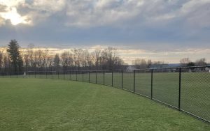 6 black chain link fence in pine bush ny