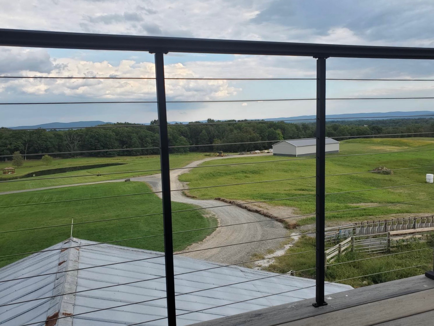 Vanguard Cable Railing in Westtown NY Matte Black