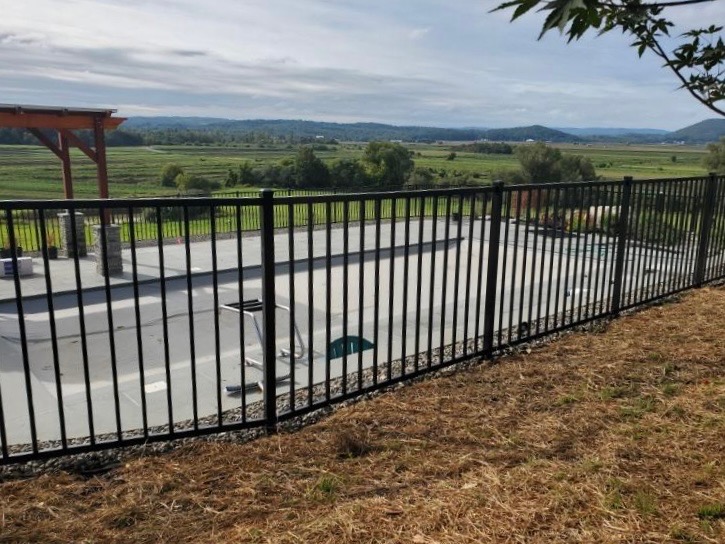 Vanguard E-2-2 Aluminum Fence in Goshen NY