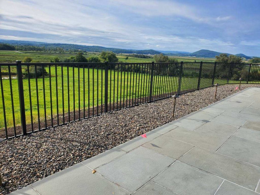 Vanguard E-2-2 Aluminum Fence in Goshen NY